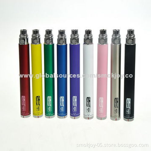 eGo Twist Kit/eGo VV Batteries with 3.2 to 4.8V Voltage